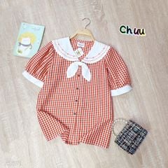 Áo Sơ Mi BOW Ô Vuông A1691