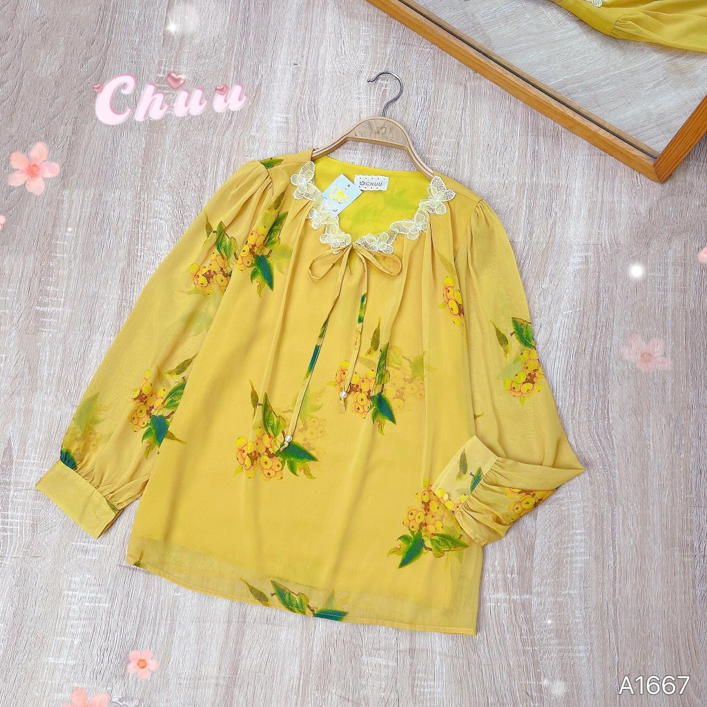 Áo Sơ Mi Hàm Hương A1667