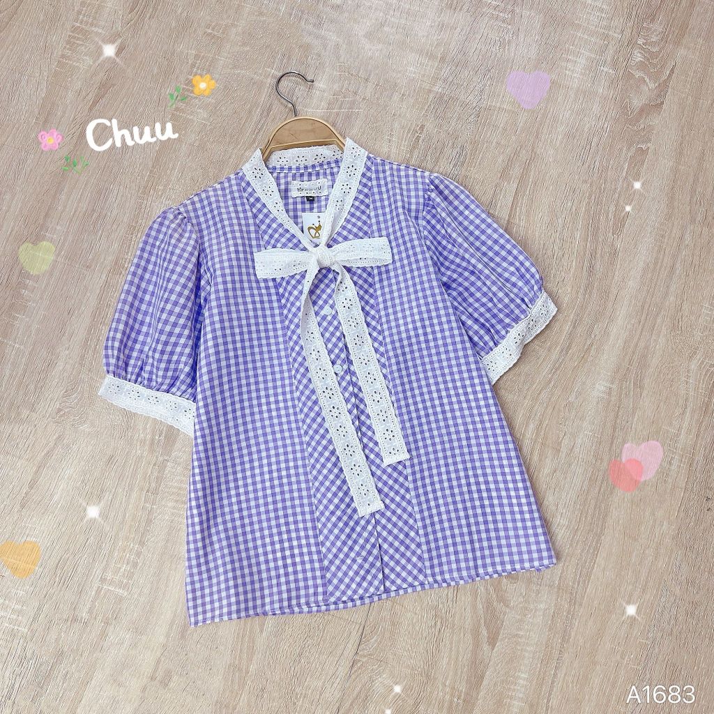 Áo Ô Nơ Tơ Thêu A9002.1683