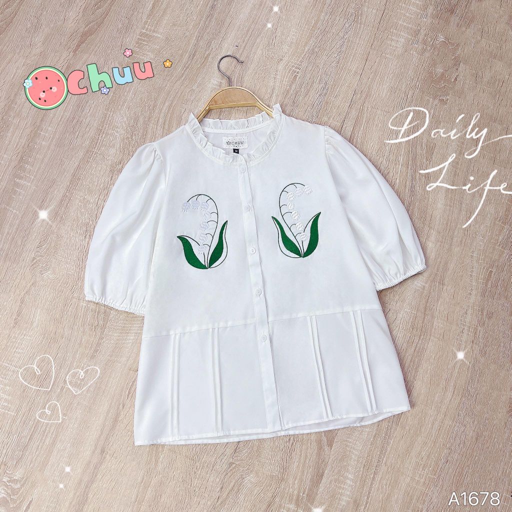 Áo Sơ Mi Linh Lan Như Ý A1678