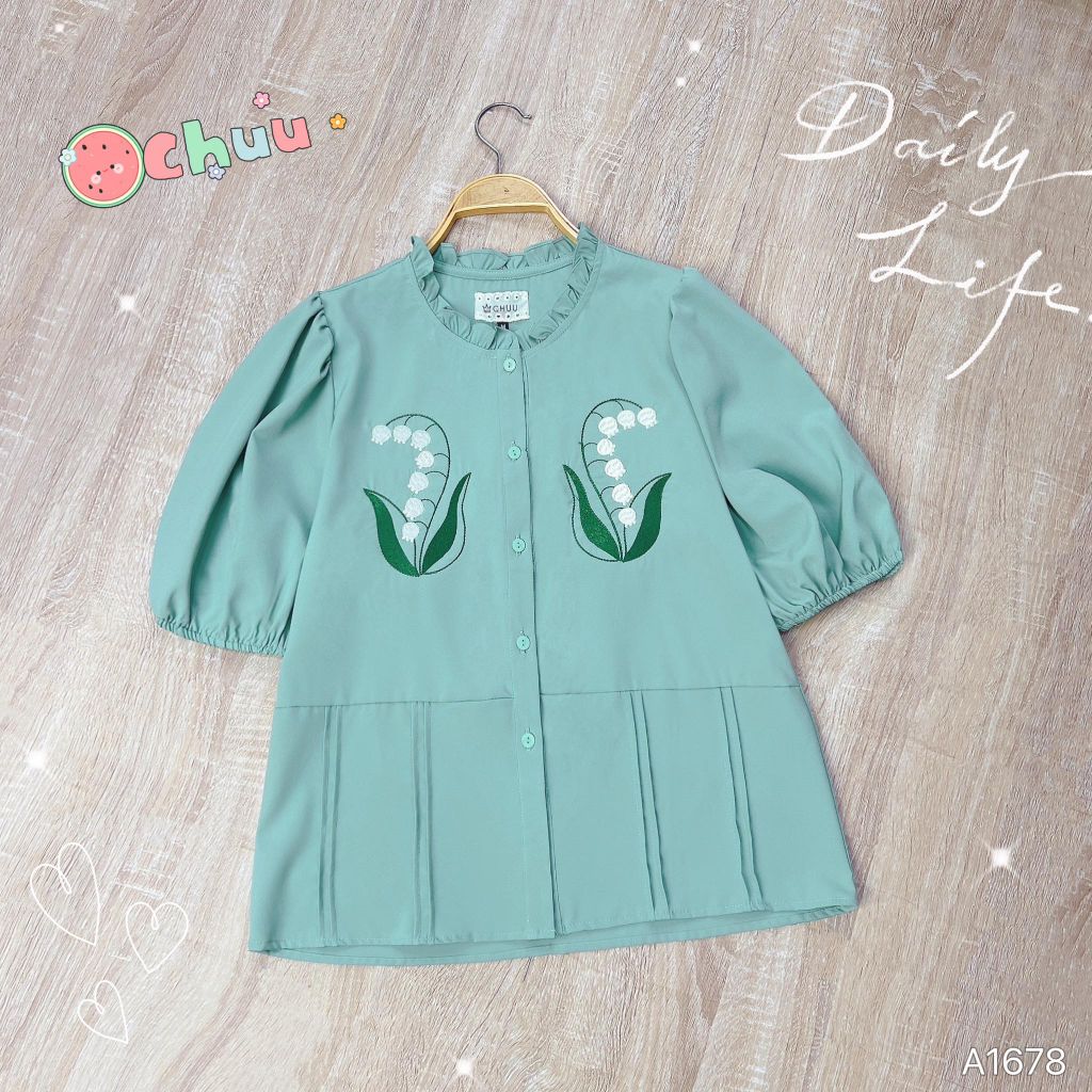 Áo Sơ Mi Linh Lan Như Ý A1678