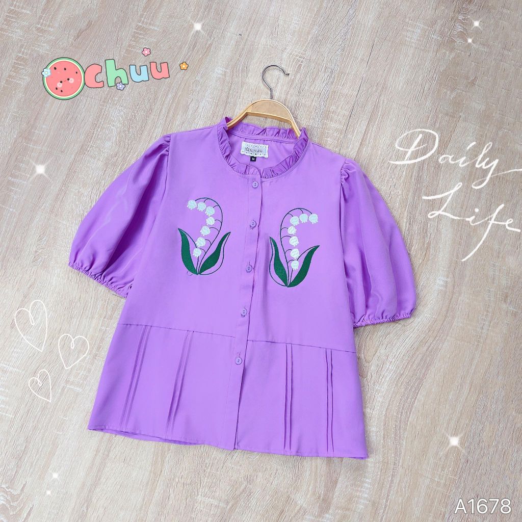 Áo Sơ Mi Linh Lan Như Ý A1678