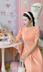 Áo Dài Phù Nhật Nguyệt AD1445 (áo lẻ)