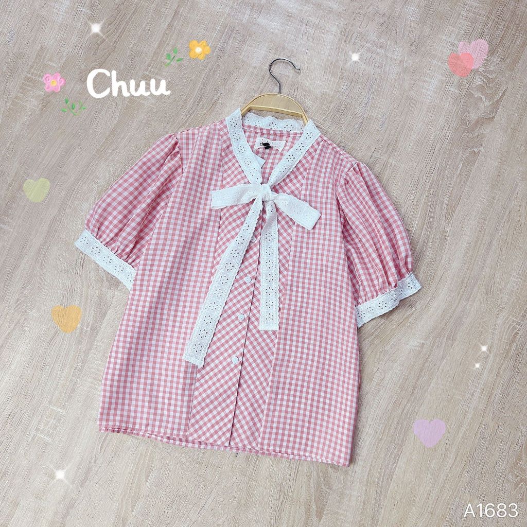 Áo Ô Nơ Tơ Thêu A9002.1683