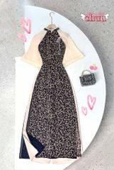 Áo Dài 4 Tà Mai Thanh Nơ Trắng AD9003.1331 (áo lẻ)