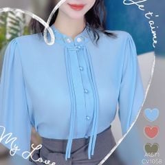 Áo Châu Thêu Hoa Tàu A1671