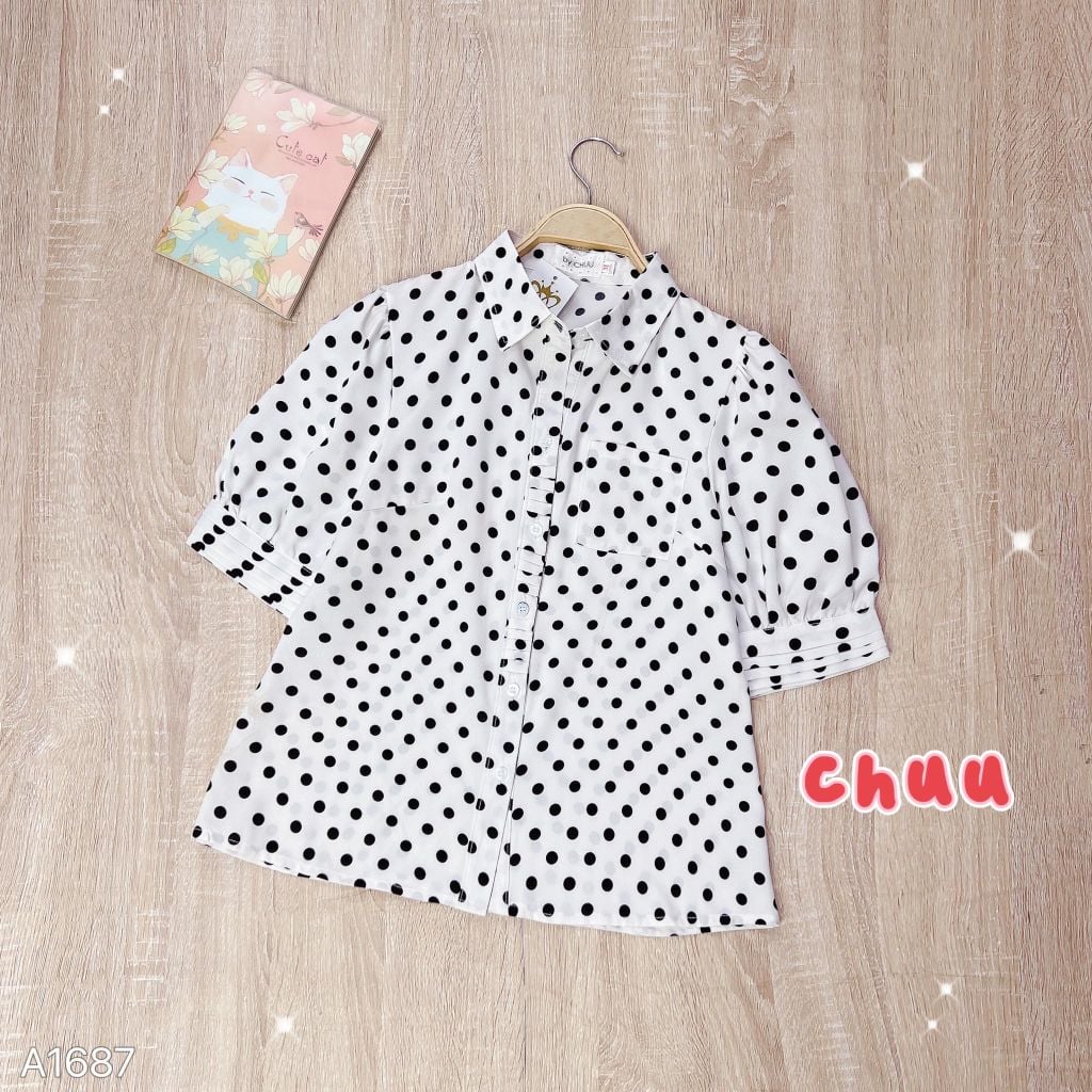 Áo Sơ Mi 3 Gạch Kẻ A1687