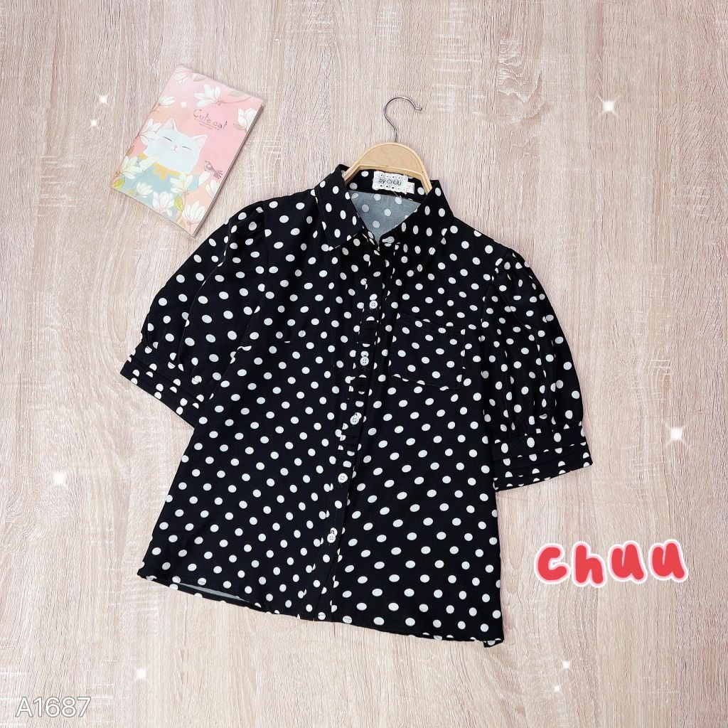 Áo Sơ Mi 3 Gạch Kẻ A1687