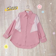 Áo Trơn Mix Sọc Túi Nắp A1633