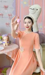 Áo Dài Phù Nhật Nguyệt AD1445 (áo lẻ)