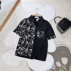 Áo Sơ Mi Nửa Họa Tiết A1681