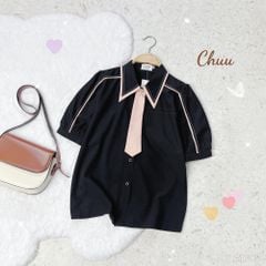 Áo Sơ Mi Cavat Viền Nổi A1703