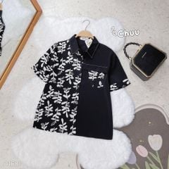 Áo Sơ Mi Nửa Họa Tiết A9002.1681