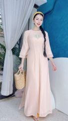 Áo Dài 4T Tứ Thân Đồng Tiền AD1470 (áo lẻ)