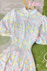 Áo Dài Tay Bồng Hạt Đậu AD1468 (áo lẻ)