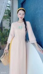 Áo Dài 4T Tứ Thân Đồng Tiền AD1470 (áo lẻ)