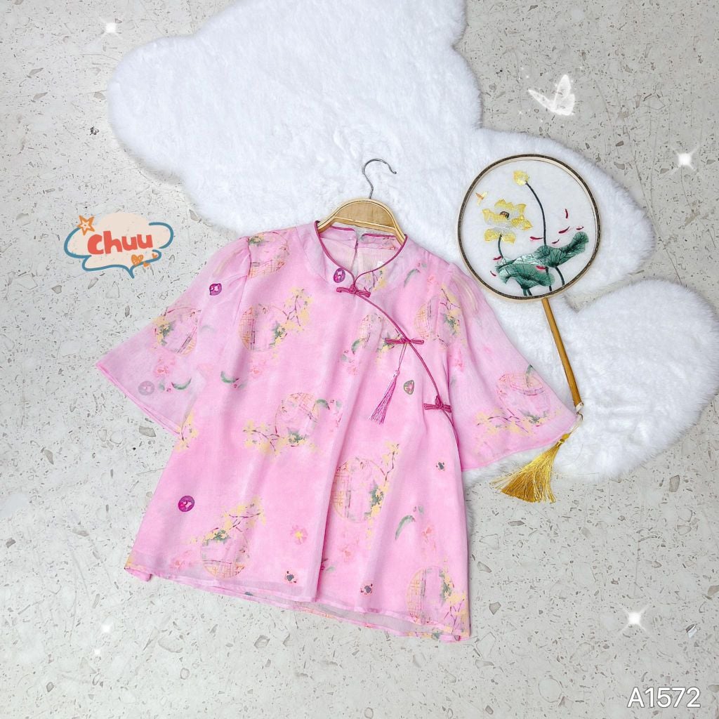 Áo Tơ Hàn Châu A1572