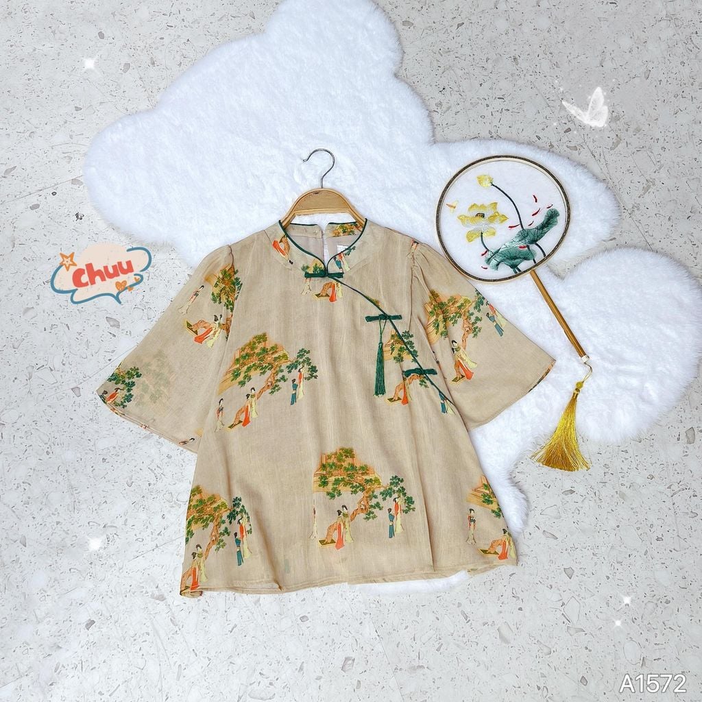 Áo Tơ Hàn Châu A1572