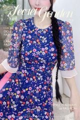 Áo Dài 4T Hoa Ánh Kim AD1375 (áo lẻ)