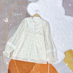 Áo Sơ Mi Tơ Giấy Cúc Họa Mi A1716
