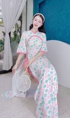 Áo Dài Ren Qúi Nhân AD1491 (áo lẻ)
