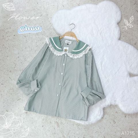 Áo Sơ Mi Sọc Student A1715