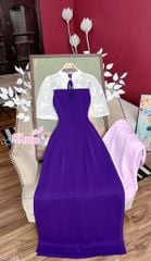 Áo Dài Tay Sương Mai AD9001.1453 (áo lẻ)