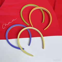 Cài Băng Đô Nhiều Màu Bản Nhỏ