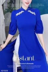 Áo Dài Tay Bí Ren 2 Biên AD9001.1509 (áo lẻ)