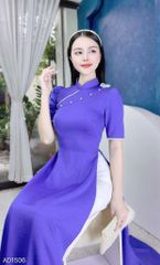 Áo Dài Bướm Giấc Mơ AD9001.1506 (áo lẻ)