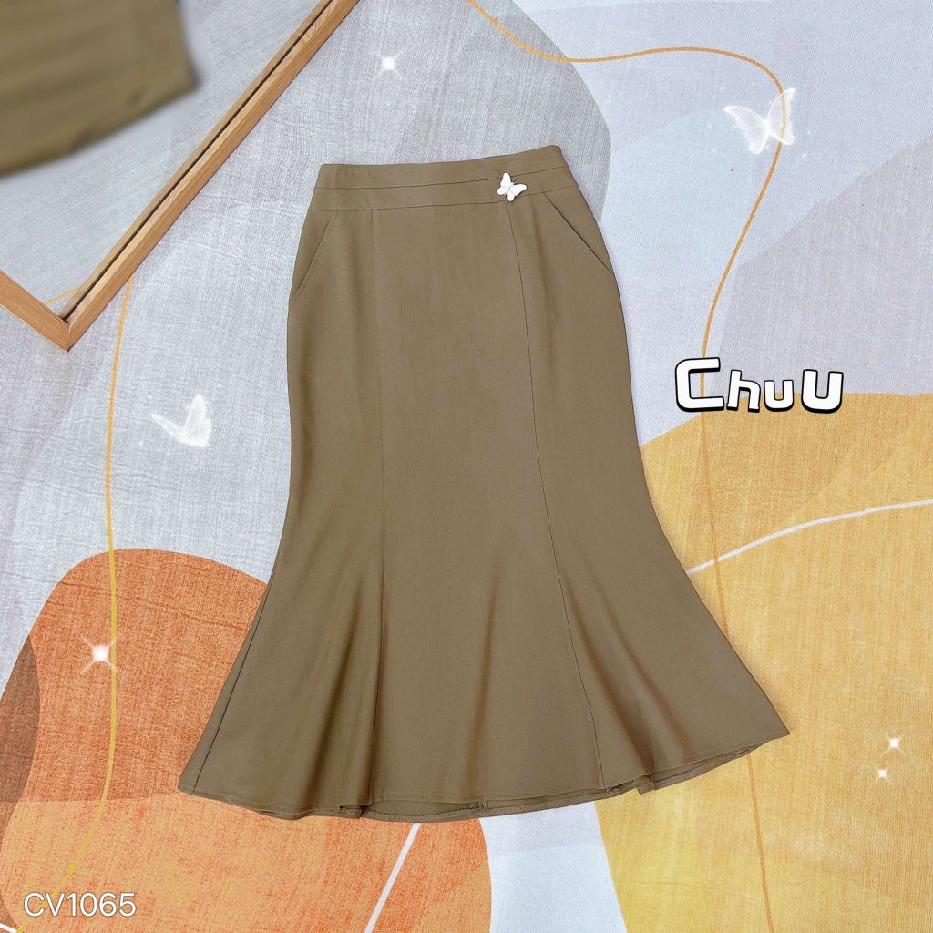 Chân Váy Đuôi Cá Tag Bướm 72cm CV1065
