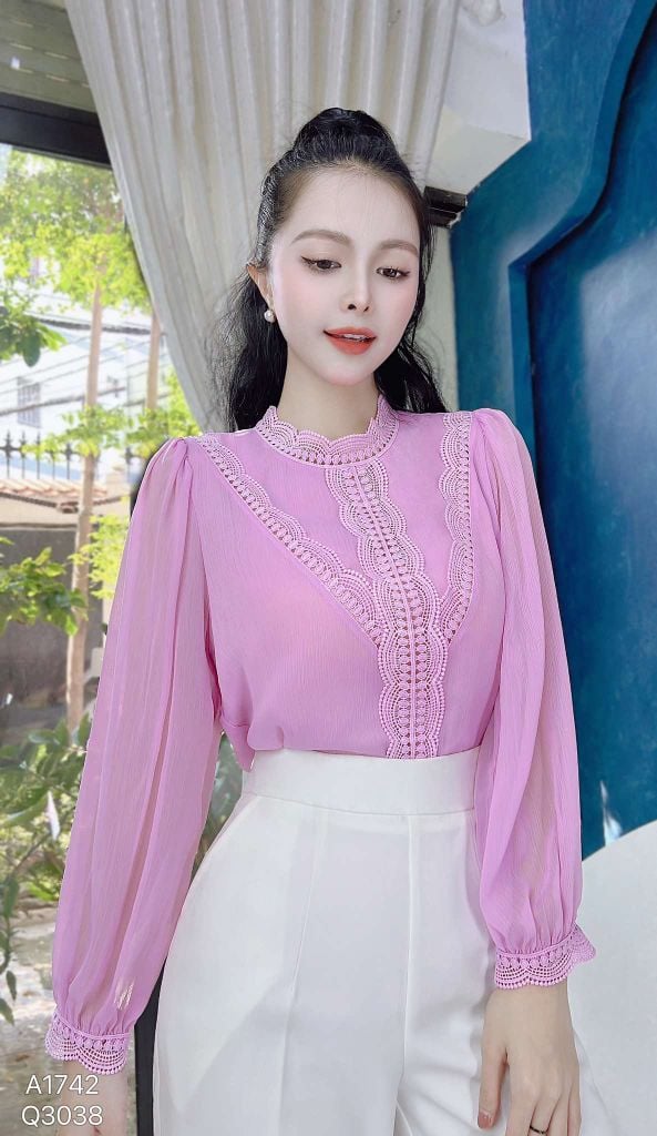 Áo Ic Ren Cầu Vòng A1742