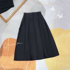 Chân Váy Túi Bản Xéo Li 76cm CV1073