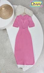 Áo Dài Tằm Gãy Nút Bọc Đôi AD1519 (áo lẻ)