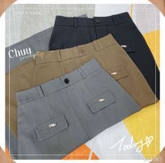 Chân Váy Suông Nắp MeoMeo 73cm CV1067