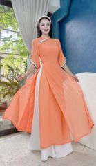 Áo Dài 4T Linh Lan AD1497 (áo lẻ)