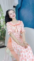 Áo Dài Khăn Quàng Nữ Sinh AD1563 (áo lẻ)