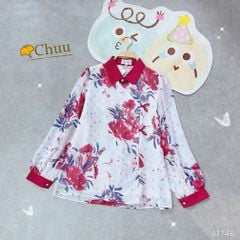 Áo Sơ Mi Nút Tai Hươu A1746