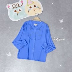 Áo Sơ Mi Hoa Đào Rơi A1803