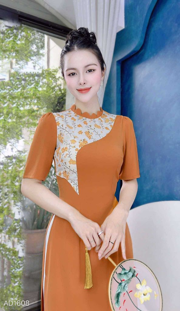 Áo Dài Pha Giọt Lệ AD1608 (áo lẻ)