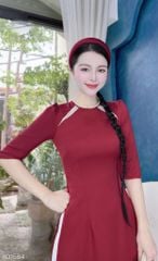 Áo Dài Huyền Trân Công Chúa AD1584 (áo lẻ)