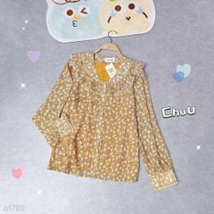 Áo Sơ Mi Bèo Hoa Mây A1792