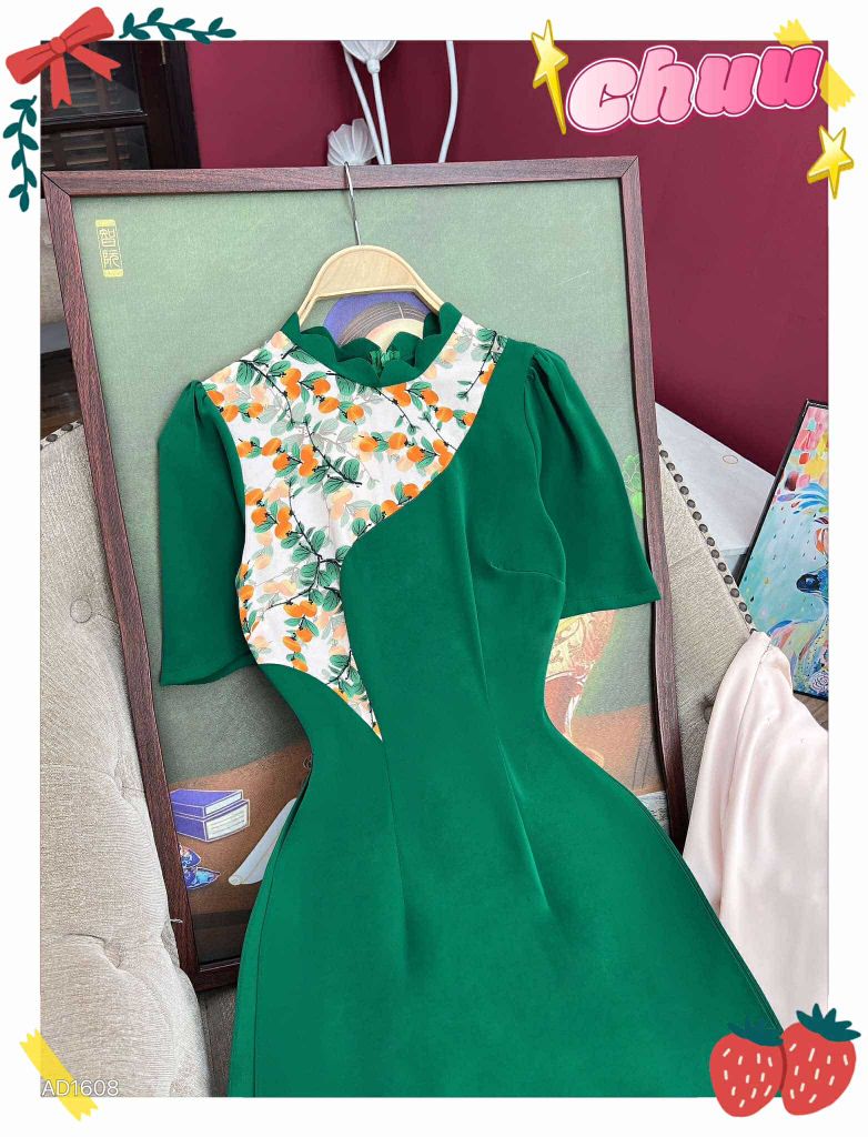 Áo Dài Pha Giọt Lệ AD1608 (áo lẻ)