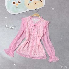 Áo Sơ Mi Bông Tuyết Vivian A1754