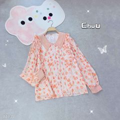 Áo Sơ Mi Tulip Thêu Viền A1738