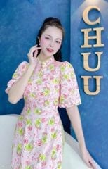 Áo Dài Tay Bồng Hạt Đậu AD1468 (áo lẻ)