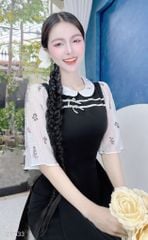 Áo Dài Cổ Sen Tulip AD1633 (áo lẻ)