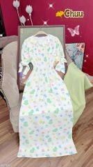 Áo Dài MeoMeo Tay Nơ AD1553 (áo lẻ)