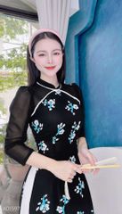 Áo Dài Kim Chi Chi AD1597 (áo lẻ)