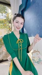 Áo Dài Cổ Tym Nút Bọc AD1642 (áo lẻ)